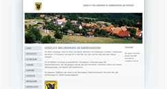 Desktop Screenshot of harbshausen.de